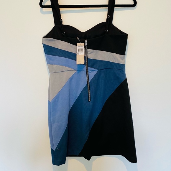 BCBGeneration Color Block Mini Dress, Size M- NWT - Picture 2 of 8